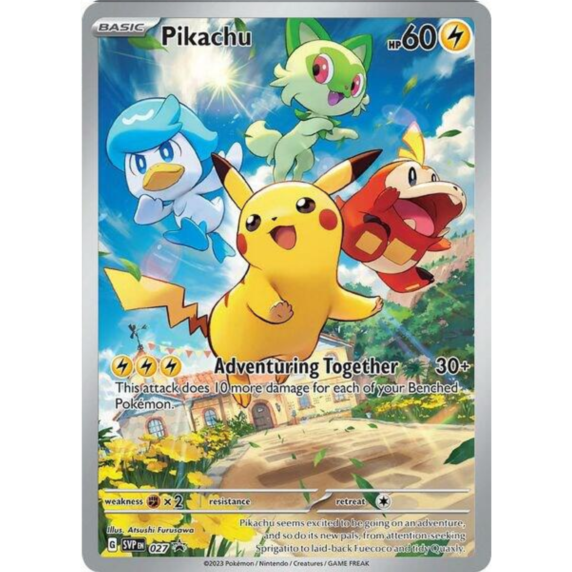 Pikachu - 027 - SV: Scarlet & Violet Promo Cards (SVP)