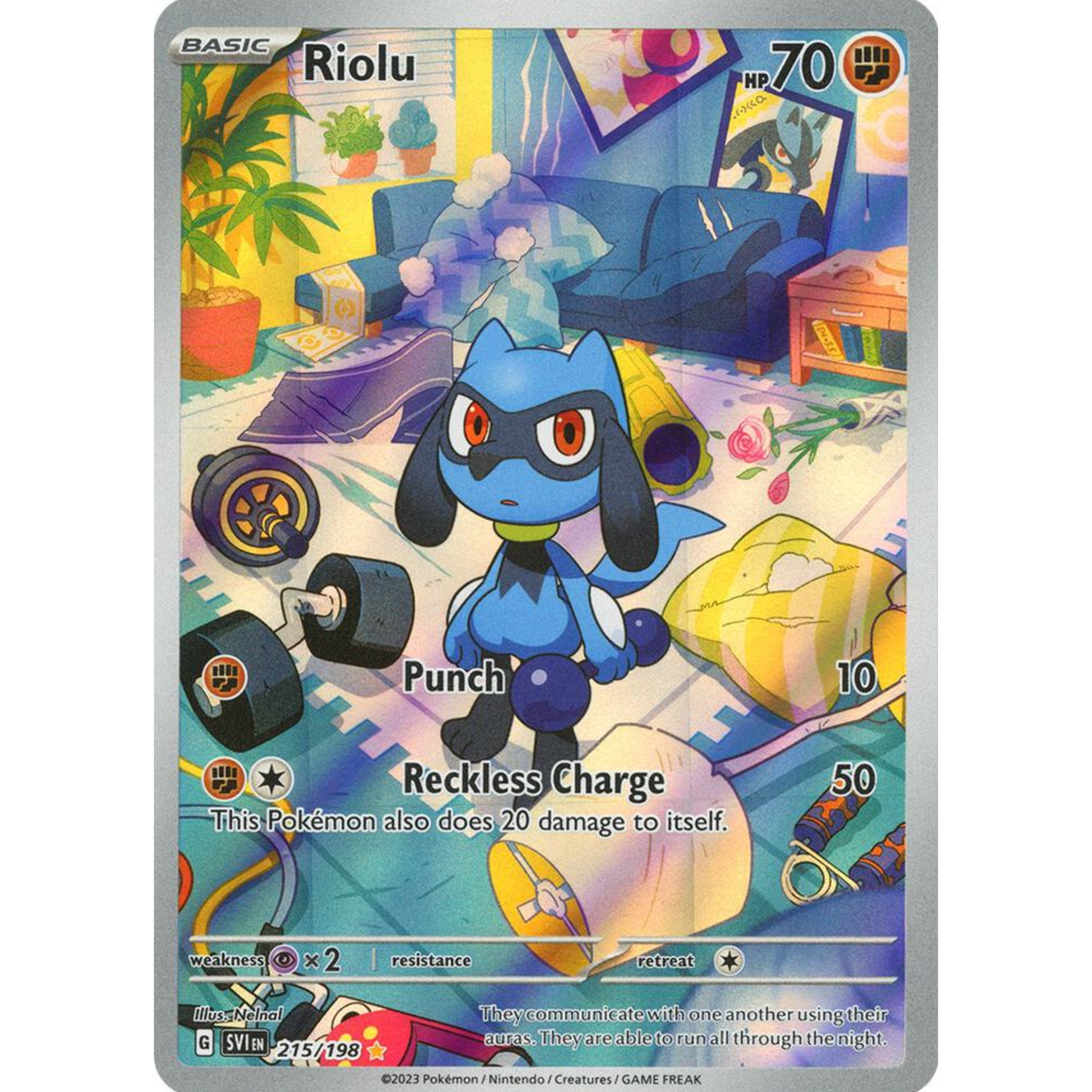 Riolu - 215/198 - SV01: Scarlet & Violet Base Set (SVI)