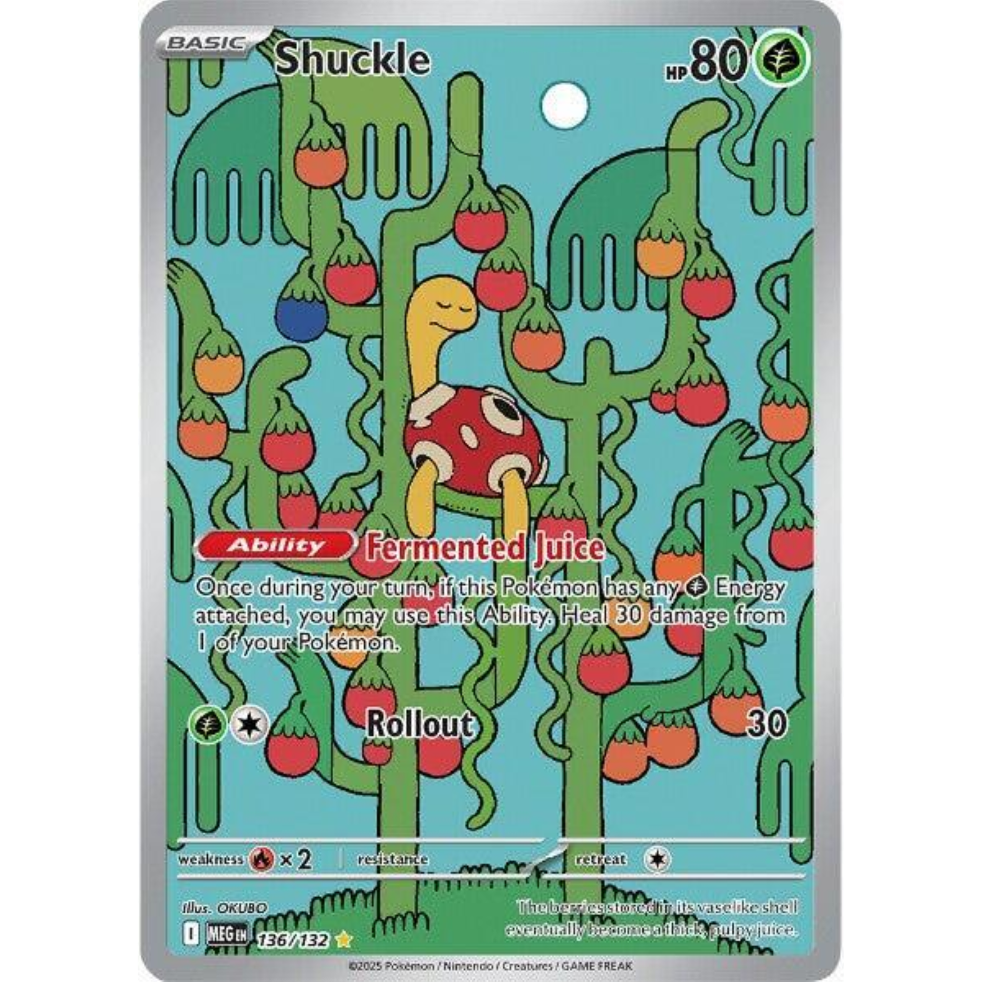 Shuckle - 136/132 - ME01: Mega Evolution (MEG)