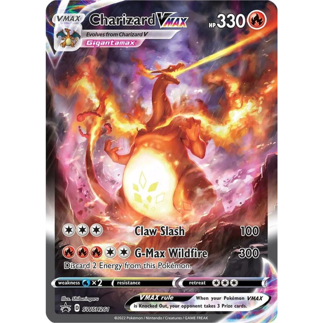 Charizard VMAX - SWSH261 - SWSH: Sword & Shield Promo Cards (SWSD)