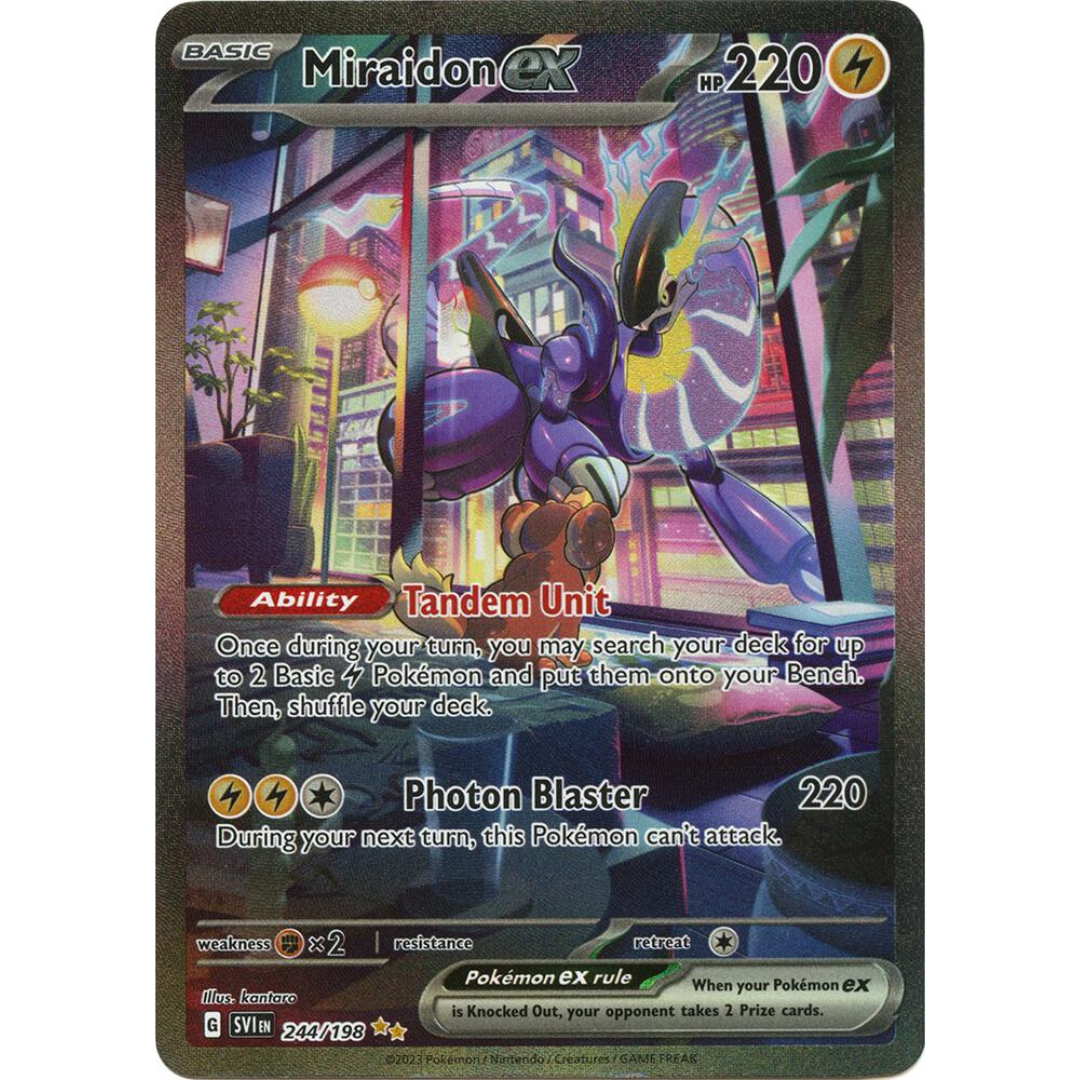 Miraidon ex - 244/198 - SV01: Scarlet & Violet Base Set (SVI)