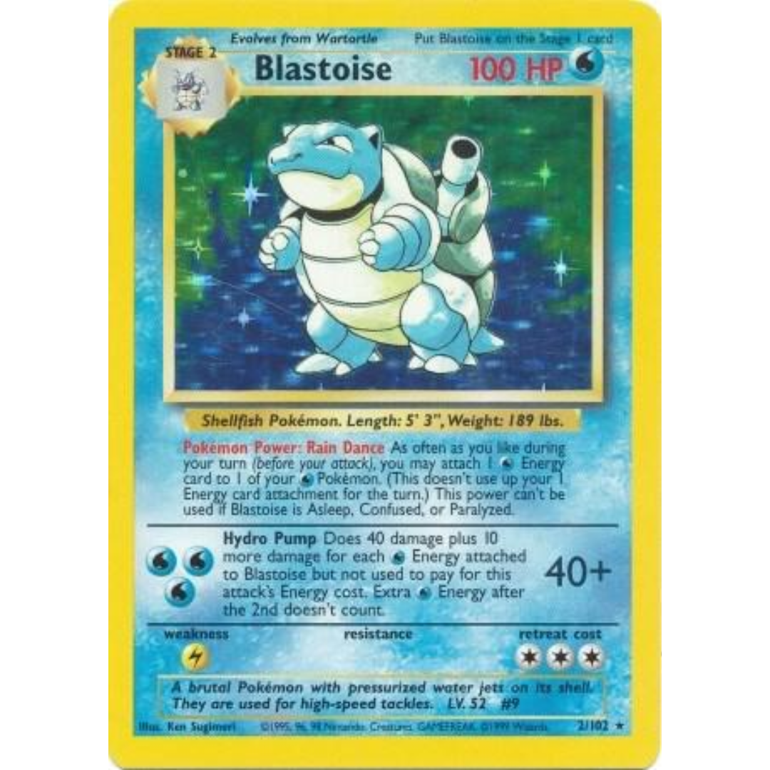 Blastoise - Base Set (BS)