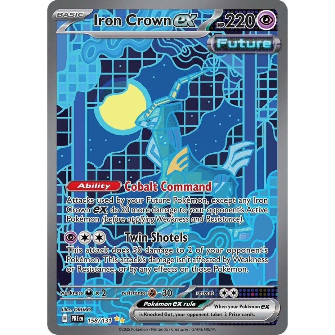 Iron Crown ex - SV: Prismatic Evolutions (PRE)