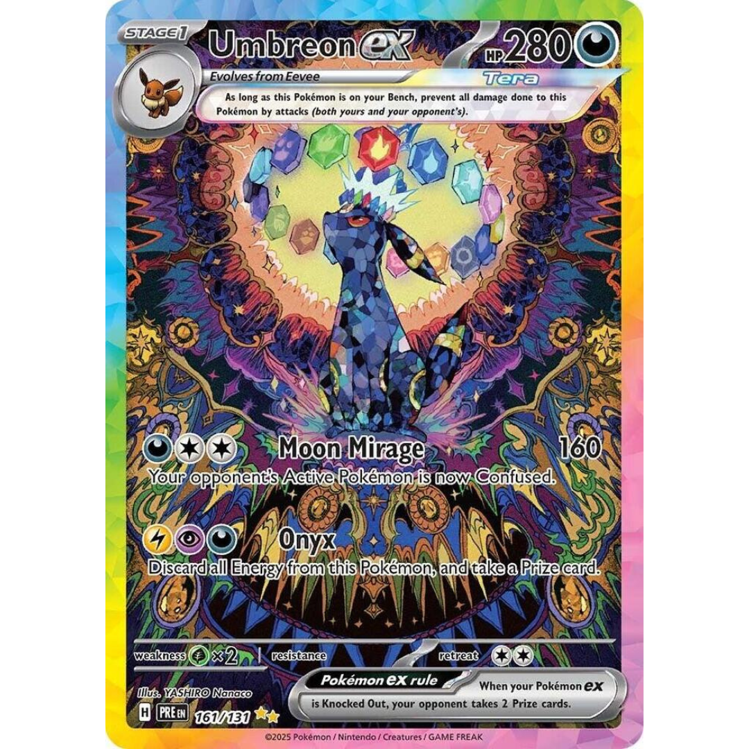 Umbreon ex - 161/131 - SV: Prismatic Evolutions (PRE)