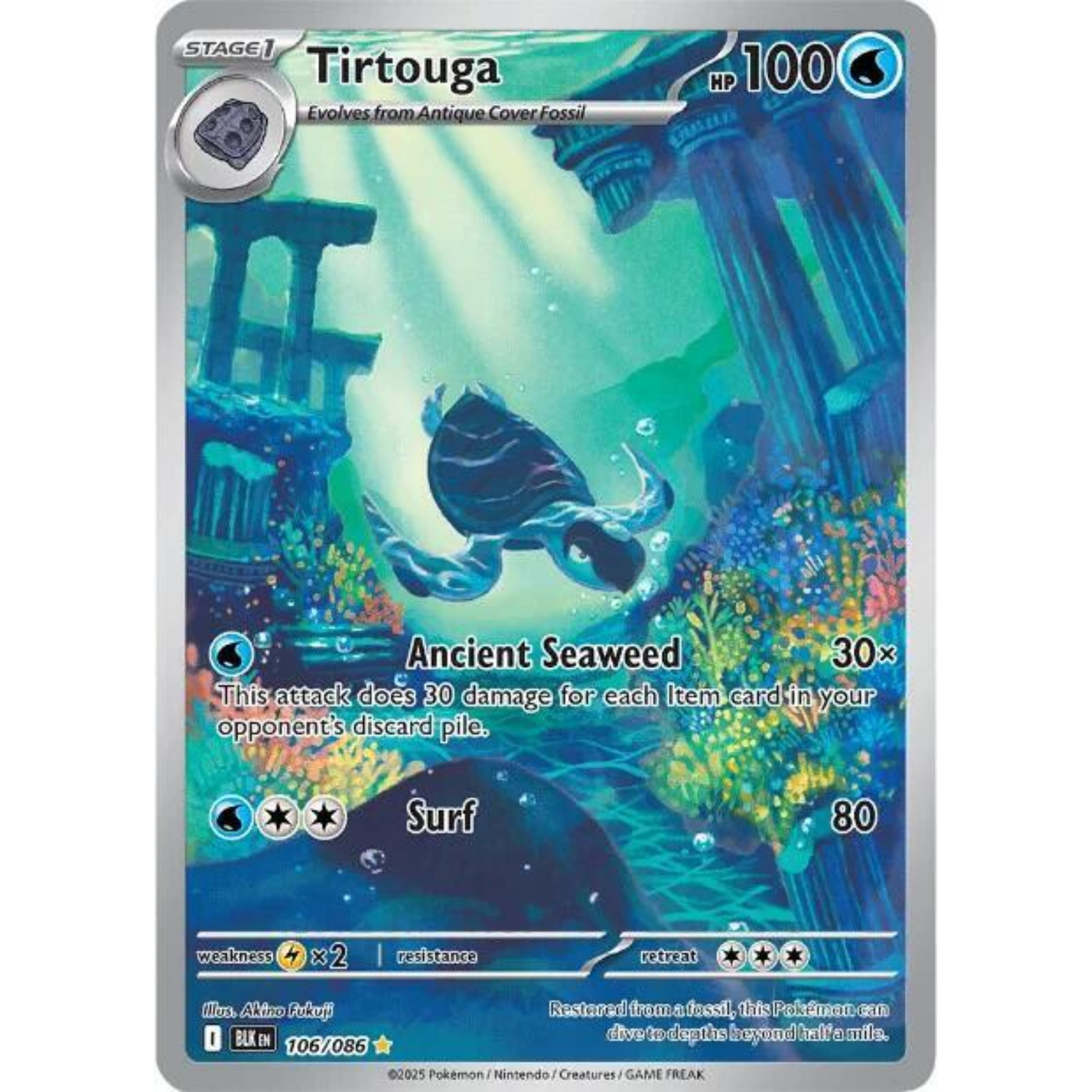 Tirtouga - 106/086 - SV: Black Bolt (BLK)
