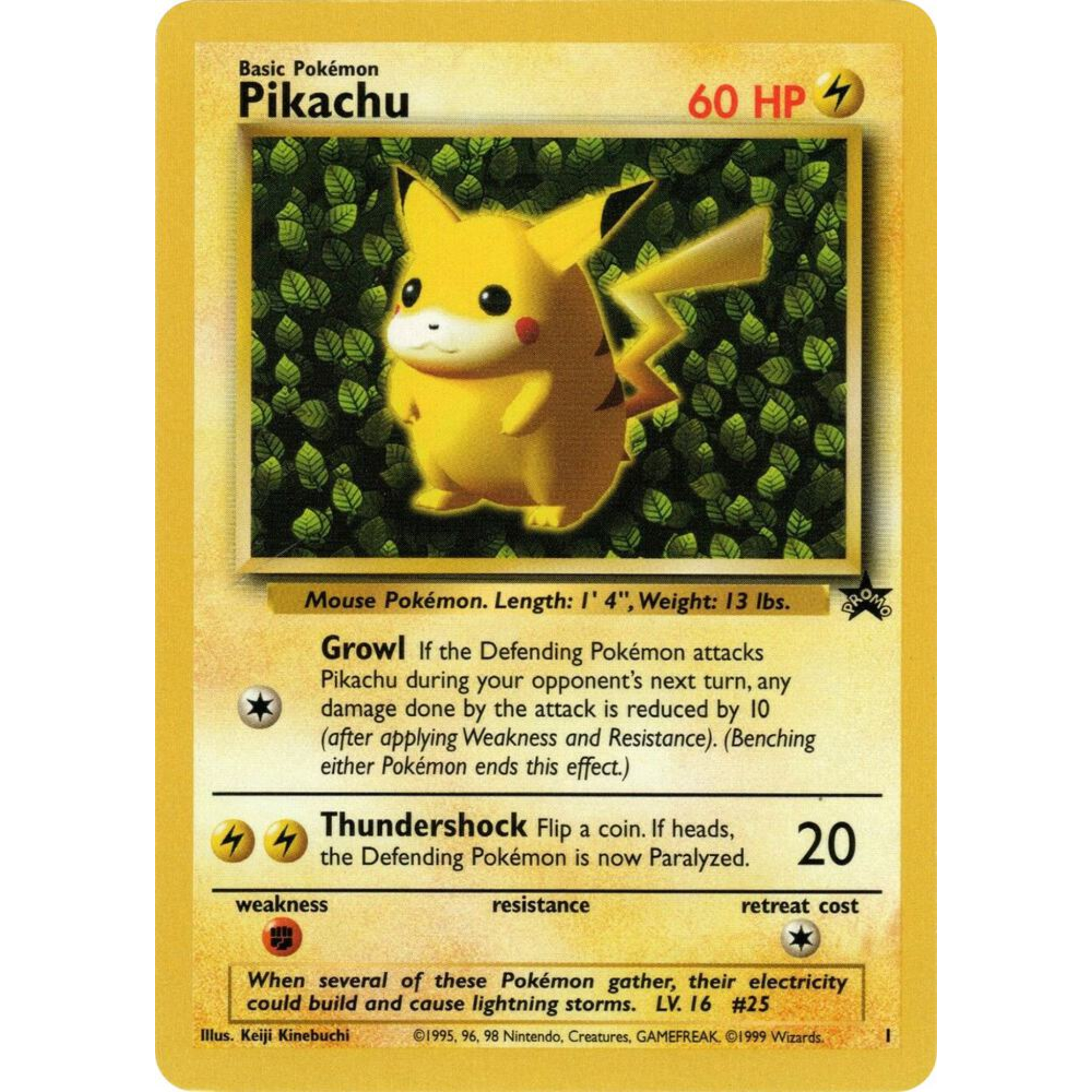 Pikachu (1) - WoTC Promo (PR)