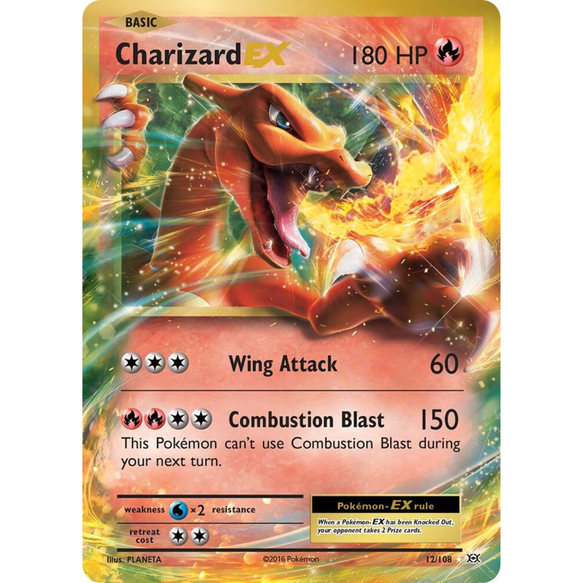 Charizard EX - XY - Evolutions (EVO)