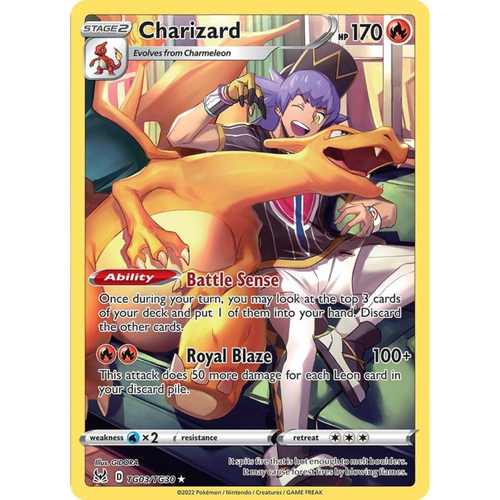 Charizard - SWSH11: Lost Origin Trainer Gallery (SWSH11: TG)