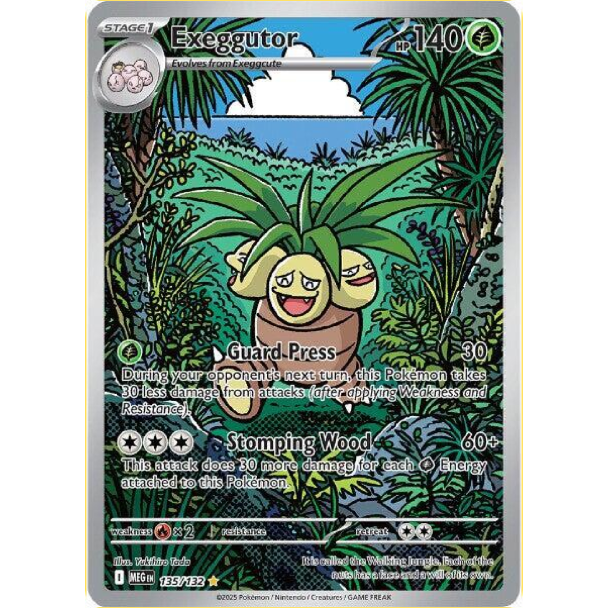 Exeggutor - 135/132 - ME01: Mega Evolution (MEG)