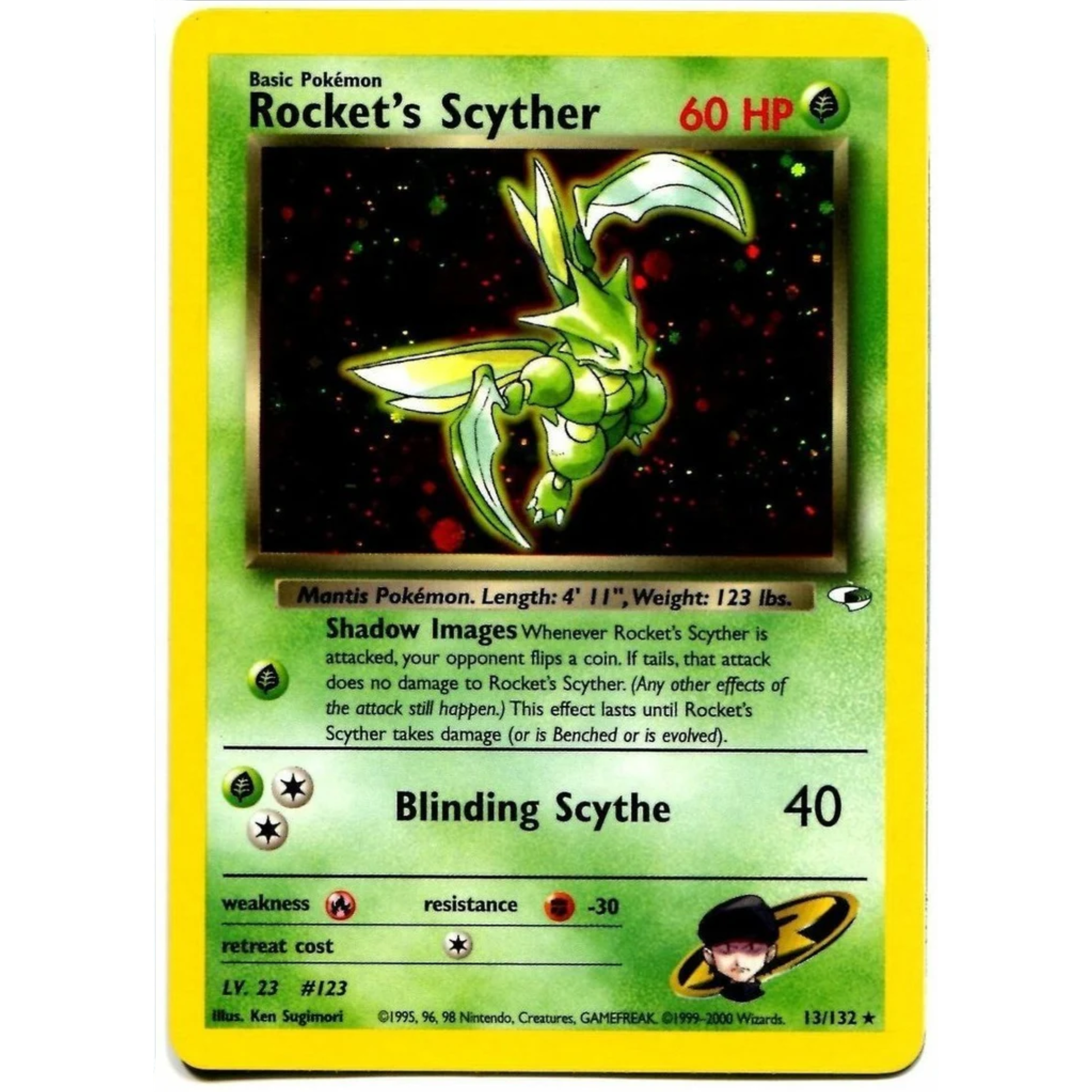 Rocket's Scyther - Gym Heroes (G1)