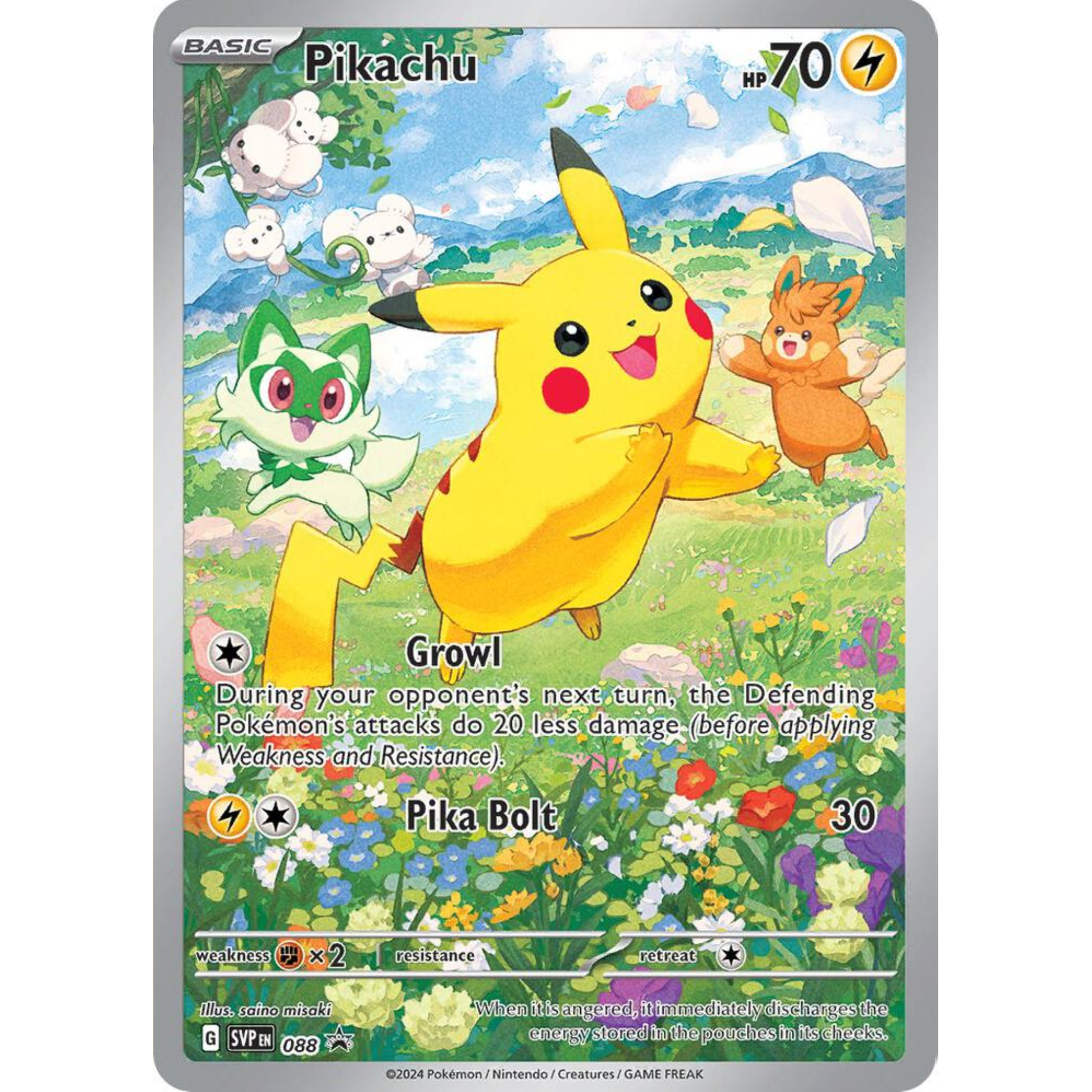Pikachu - 088 - SV: Scarlet & Violet Promo Cards (SVP)
